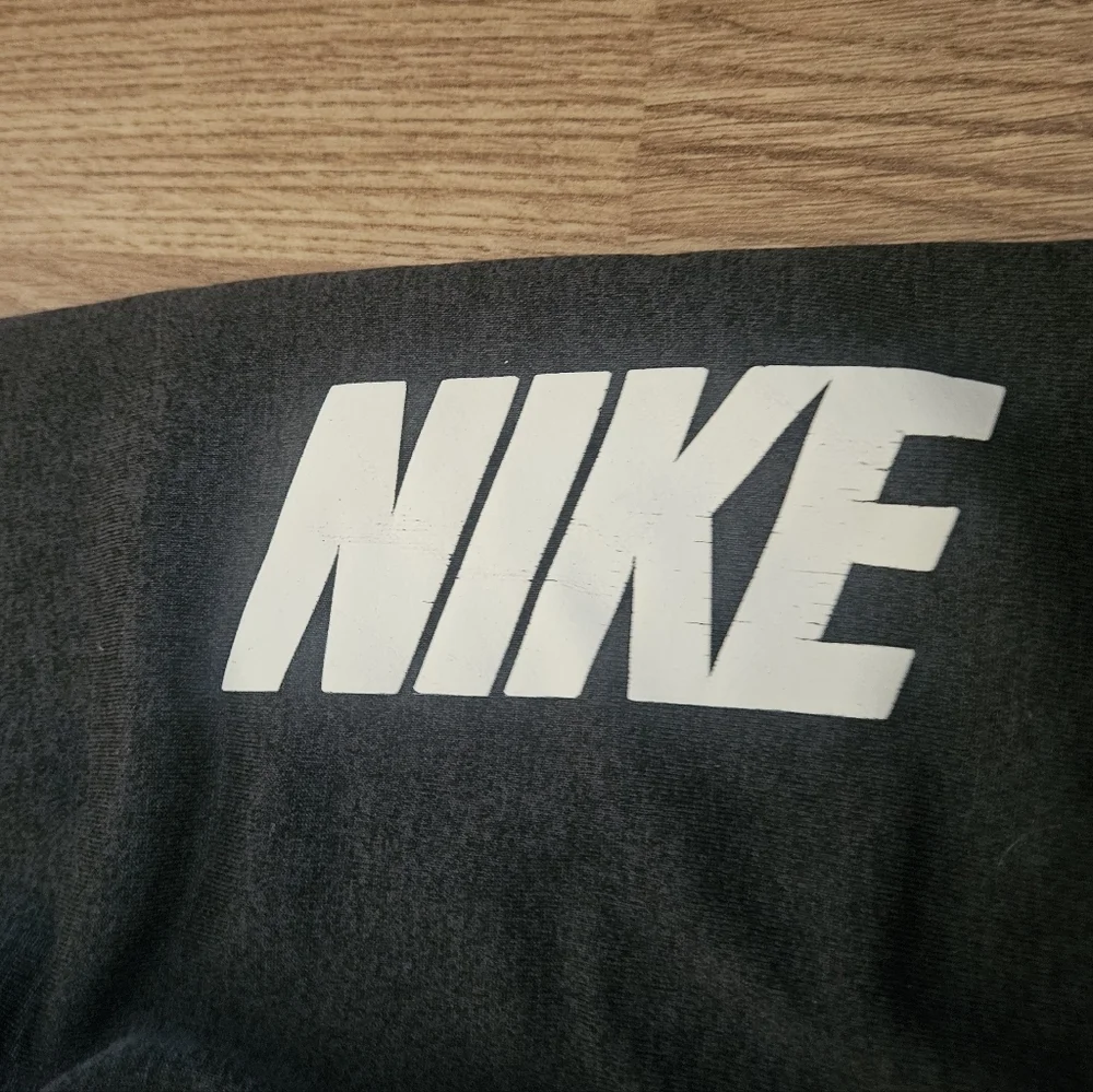 Nike Kids Charcoal Joggers with White Logo